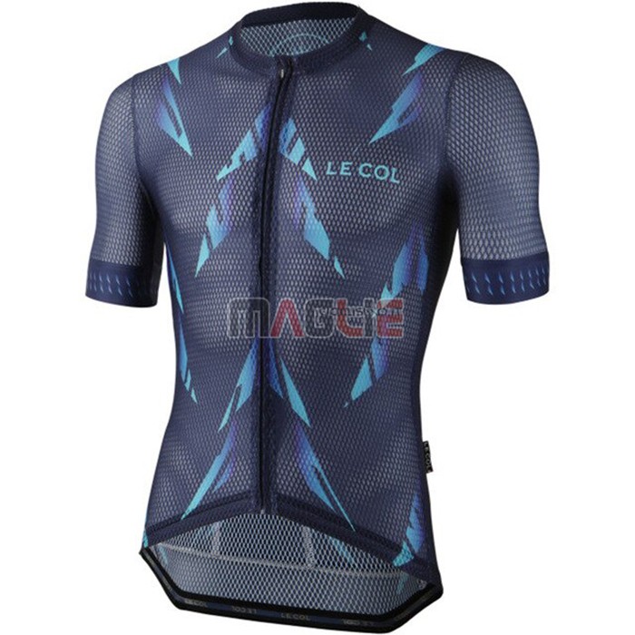 Maglia Le Col Manica Corta 2021 Spento Blu